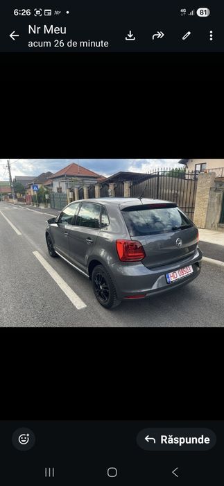 Volkswagen polo benzina fab 2015