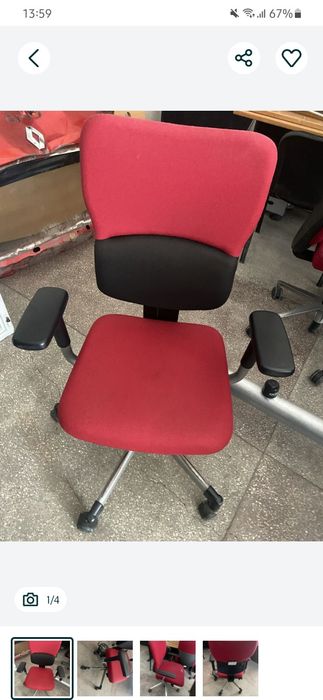 Scaun stabil de birou confortabil