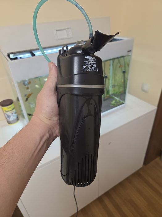 Фильтр Aquael Fan3 и компрессор Tetra Aps 150