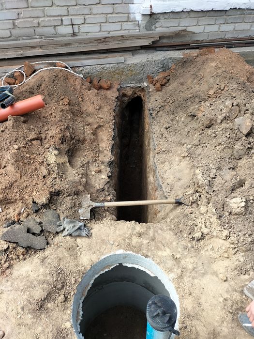 Копка септика,копка траншеи.