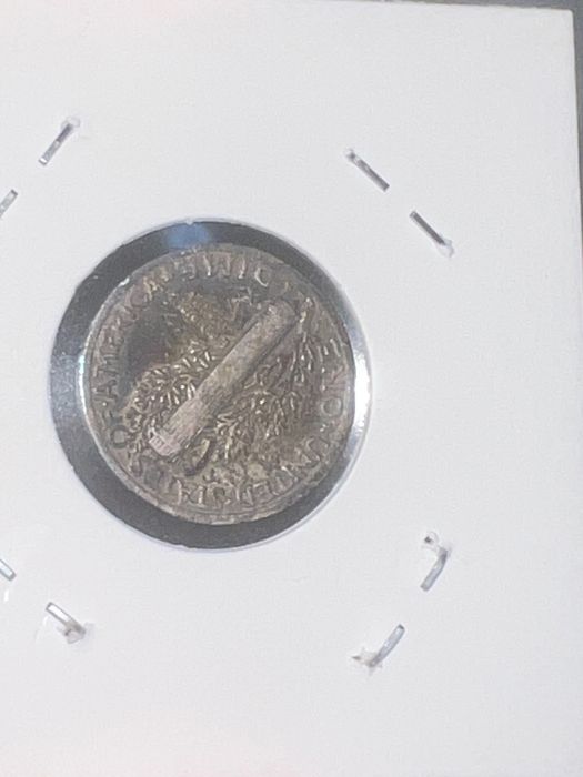Mercury dime 1944 г серебро монета США