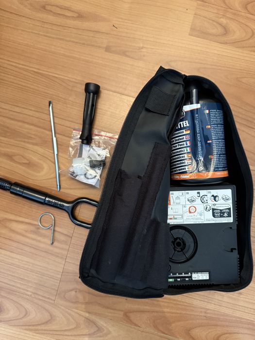 Kit pana, compresor si solutie valabila Mercedes Ford Opel Toyota Vw