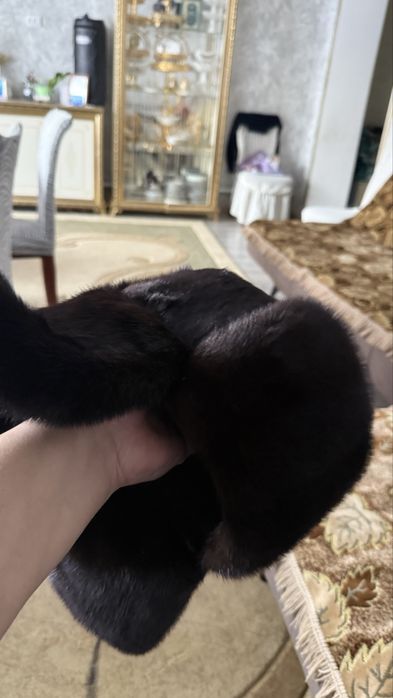 Ушанка шапка норковый