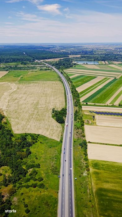 Teren 30 Hectare la Autostrada A1 București–Pitești | Km 34 |