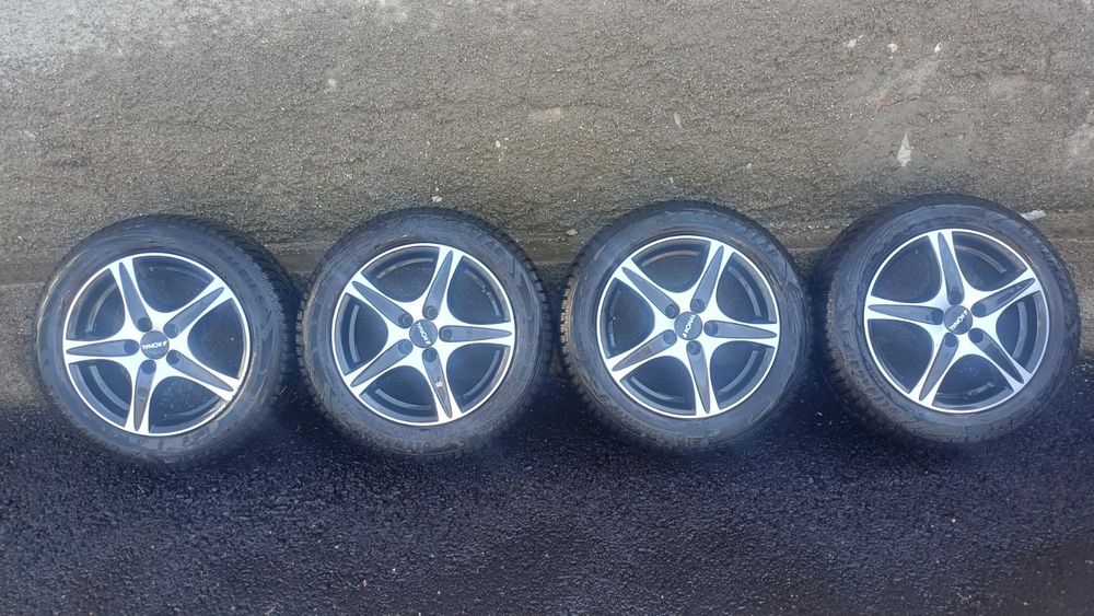 Gama vag Jante aliaj +anvelope 5×100 R15