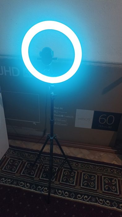 Кольцевая Лед+ штатив