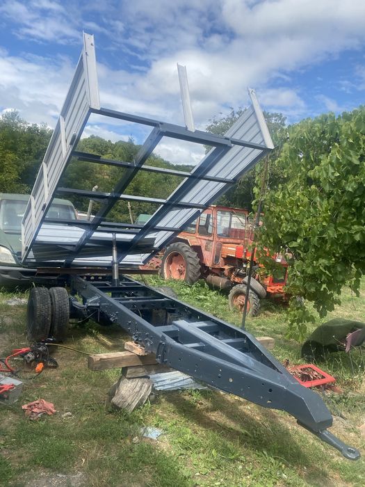 Vand axa remorca platforma dupba p trailer axa tir 8 rezon rm 2 ,900