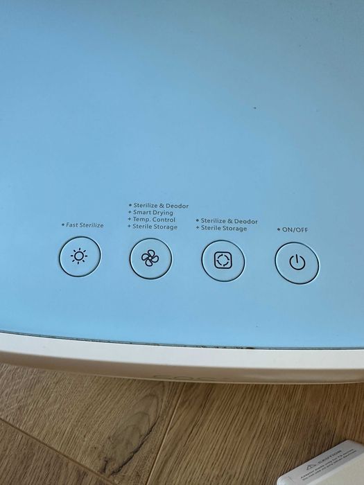 Sterilizator UV 3 in 1 59S, Alb/Albastru (unde Ultraviolete)
