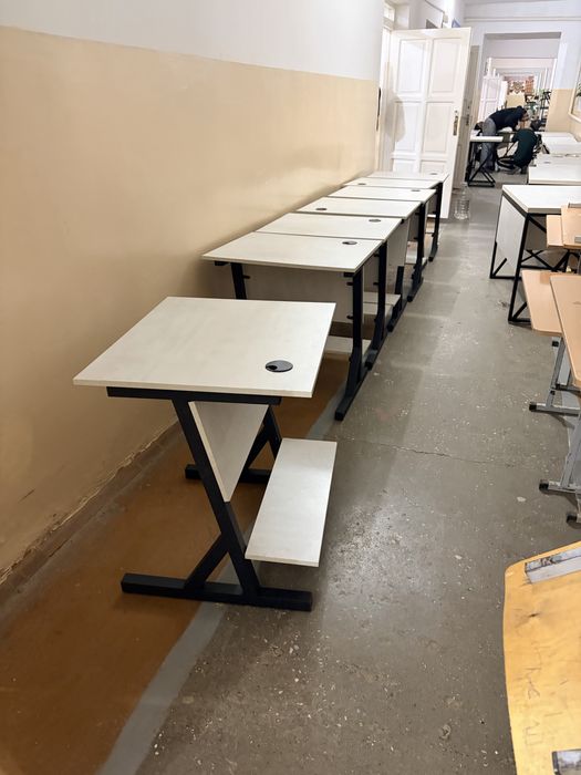 Стол Парта Компьютерный одно местный от цеха OOO ''BON art PROJECT