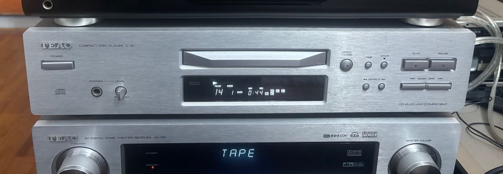 Teac C-1D/Teac AG-15D linie audio