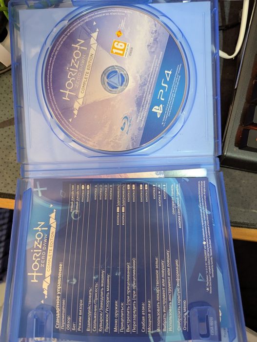 Infamous second son, horizon zero dawn оригинальные диски для ps4,5