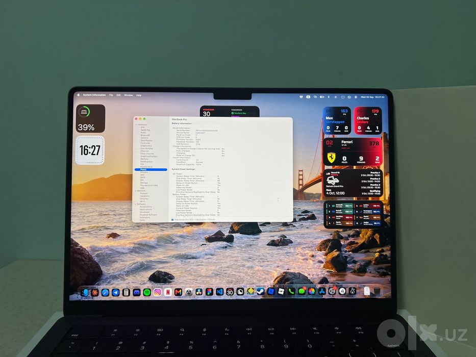 MacBook Pro M5 100%