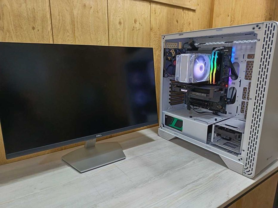 Продается игровая сборка монитор Dell 27 2K и игровой кейс