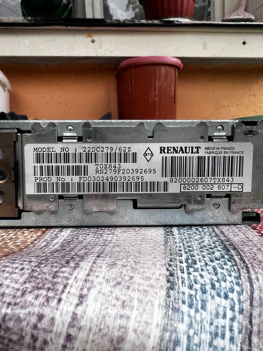 Оригинално радио за Рено лагуна 2