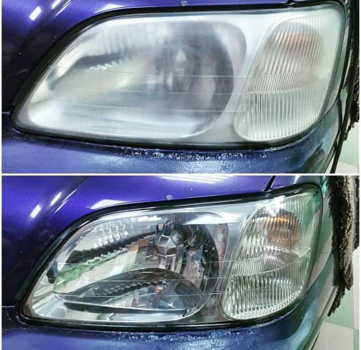 Полировка фар по Акции 2000 тг