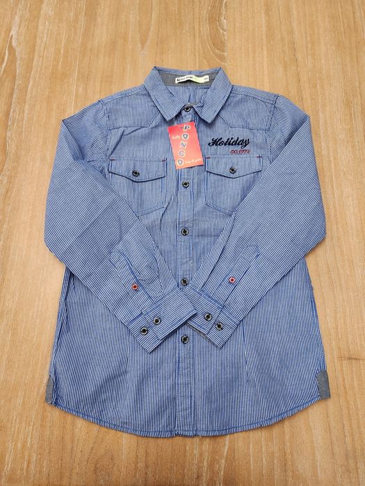 Детска риза, 100% памук, за момче