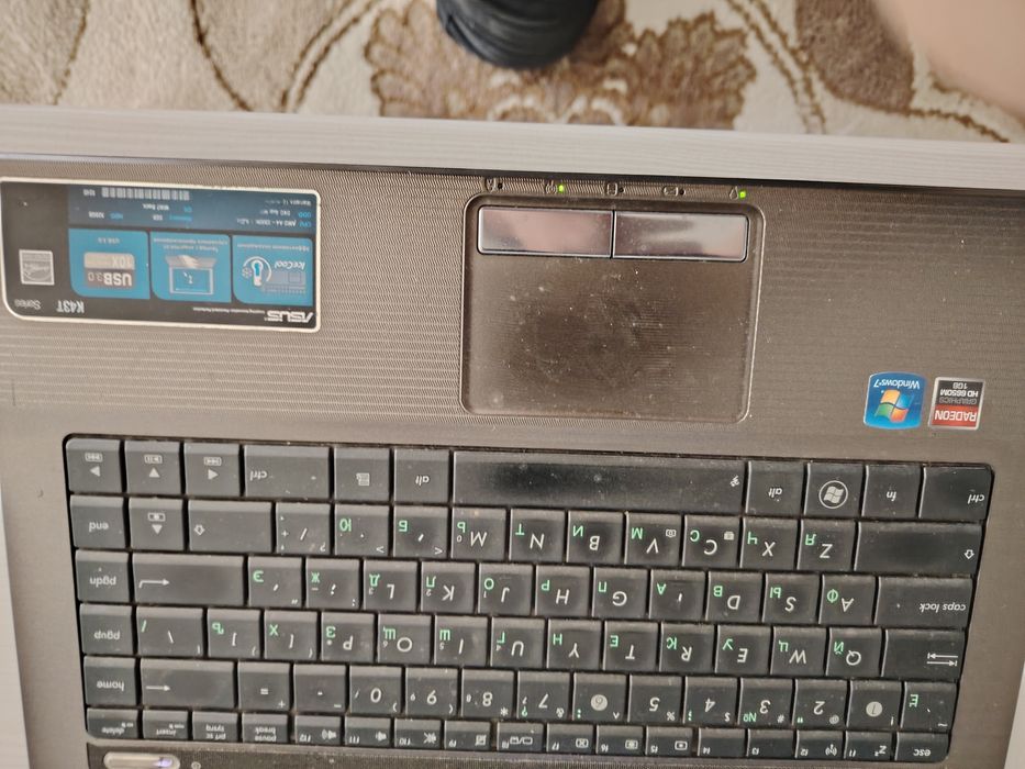 Ноутбук Asus windows 7
