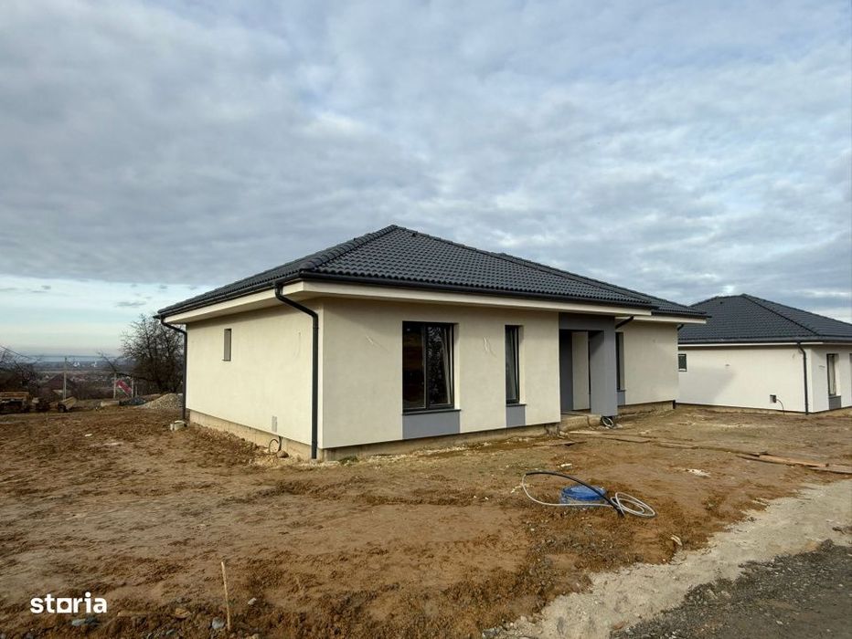 Casa noua, 114 mp utili, semifinisata – Satul Nou de Jos, tip Medite