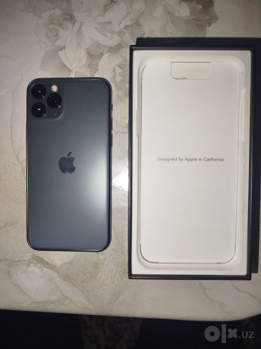 Iphone 11 pro Б/у с коробкой