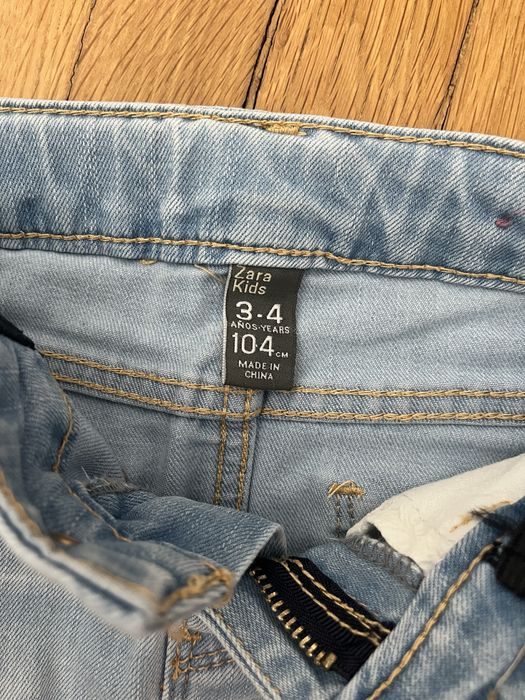 ZARA детско дънково яке / дънкова пола размер 104см (3-4 год)