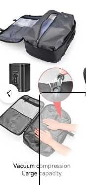 Rucsac Mark Ryden - Extensibil cu vacum si Pompa Ultraportabila