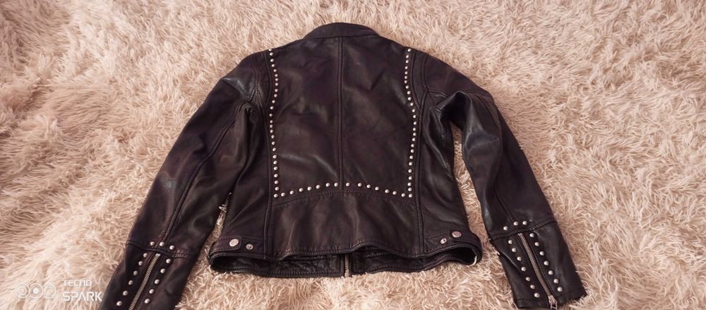 Куртка женская кожаная