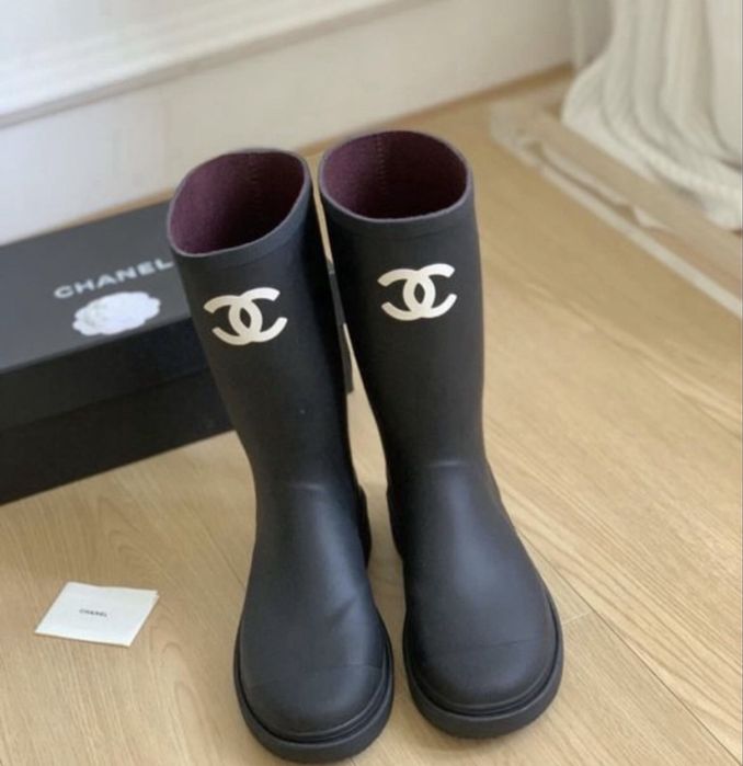 Cizme Chanel Rubber premium pe comanda
