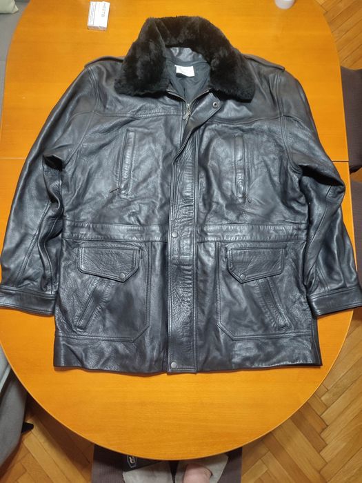 Кожено яке, телешки бокс, тип полушубаа.