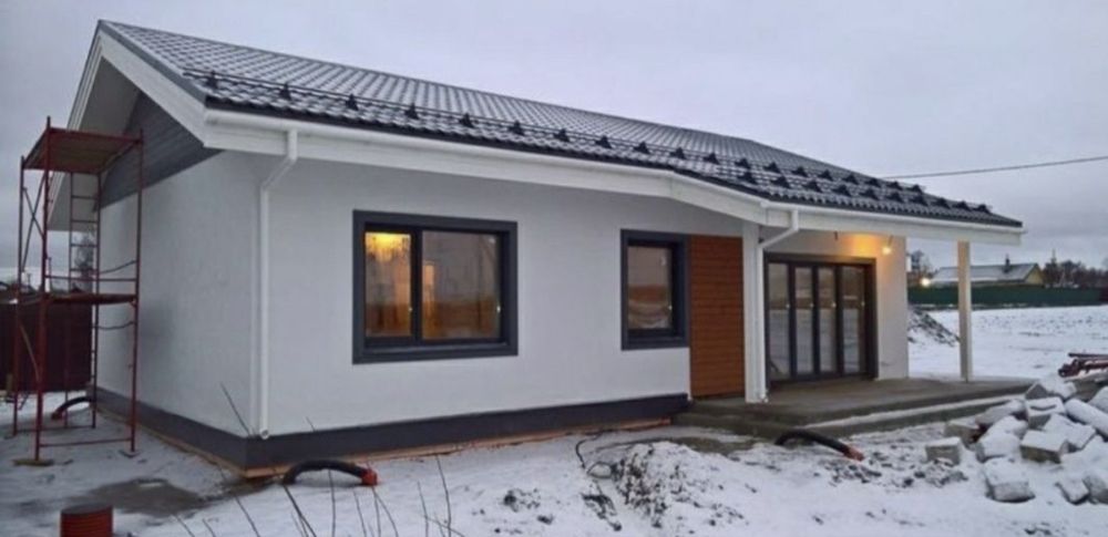 Confecționez case modulare pe structura metalica