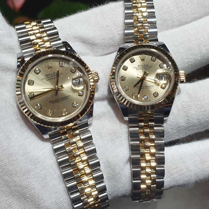 rolex datejust 31mm двуцветен