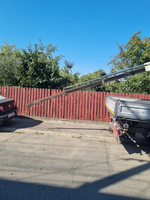 Iveco daily basculabil cu macara