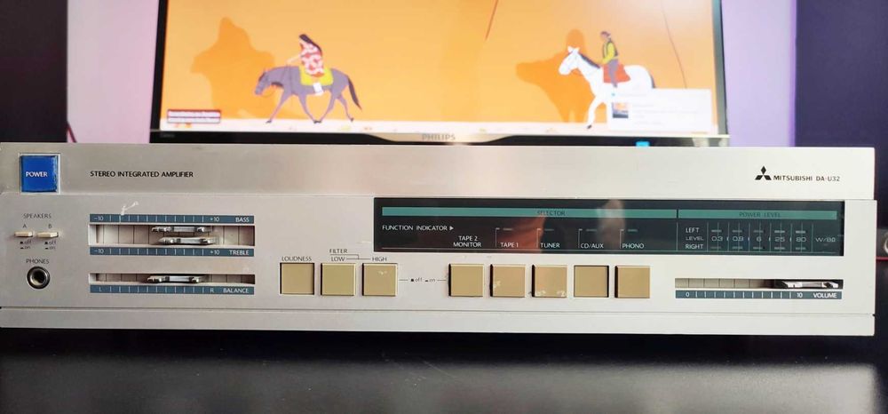 Amplificator audio vintage Mitsubishi DA-U32