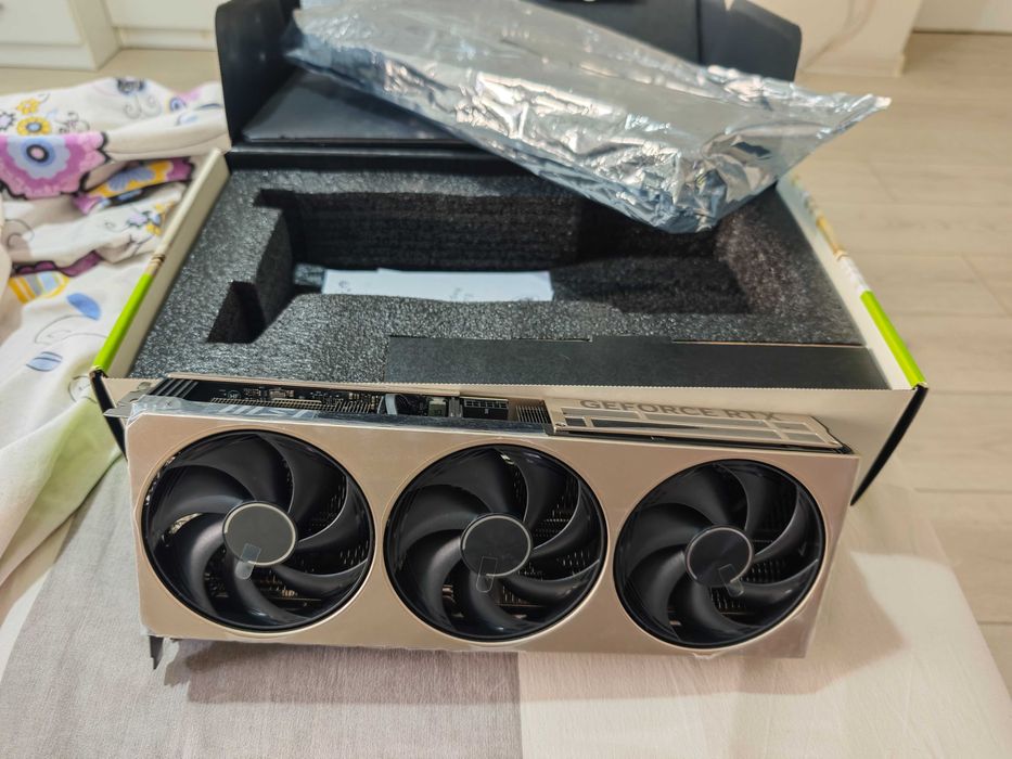 MSI GeForce RTX 5070 INSPIRE 3X OC 12GB GDDR7 192bit нова неизползвана
