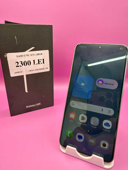 Samsung s25 128gb baterie 100•Matei Amanet Crangasi22•2958