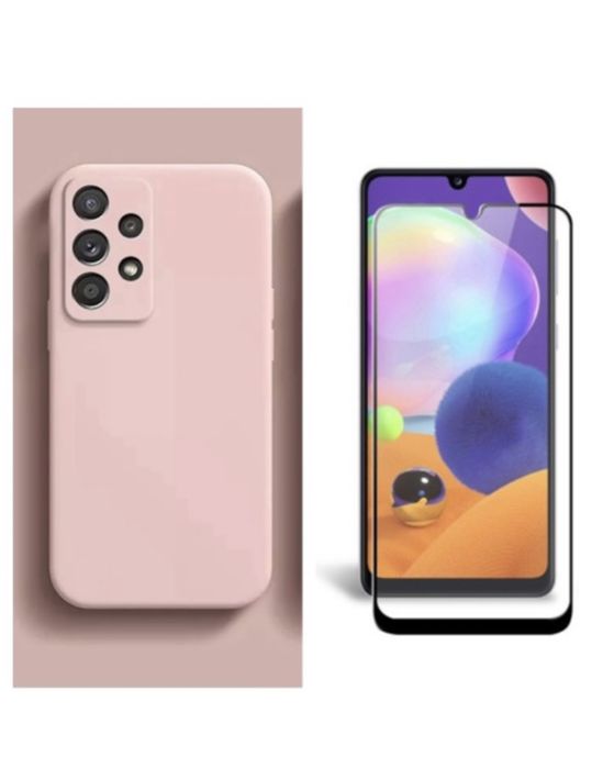 Husa Perfect Case si Folie Sticla 7D Samsung A33/A53/A54/A55/A56