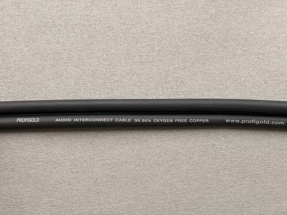 Profigold и Thomson Audio – Интерконект кабел с позлатени чинчови