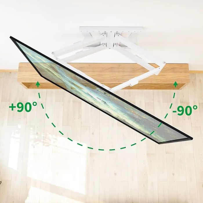 ТВ Стойка за телевизор 45' - 110' въртяща се, дълго рамо до 100 см