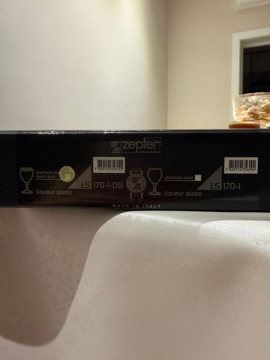 Новые рюмки от zepter