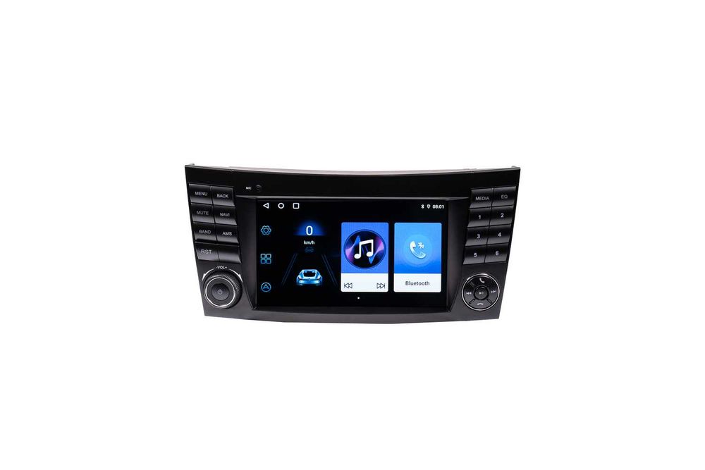 Navigatie Mercedes E-class W211 / CLS W219 Android 14 , Apple Carplay , Android Auto + Camera Marsarier