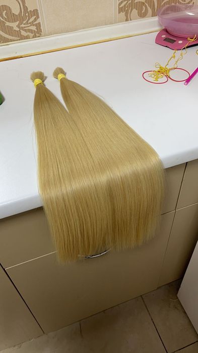 Волосы натуральные капсулированные