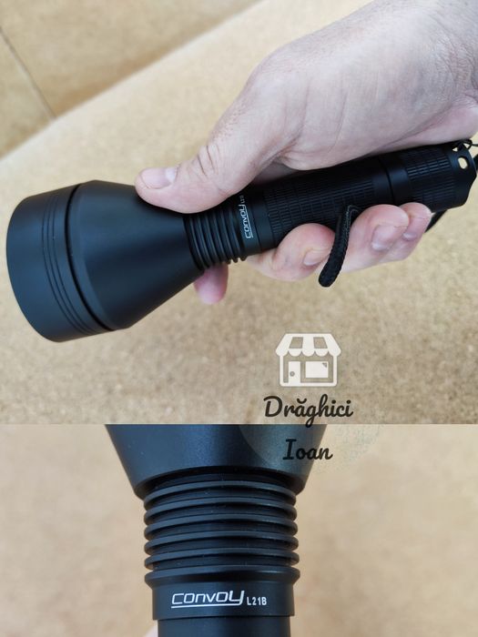 Convoy L21B Lanterna PROFESIONALA cu Led SFT40 pana la 1258m / 2000 lm