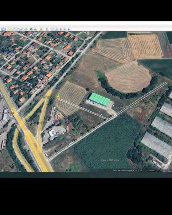 Продава се Парцел в Костинброд - 3563 кв.м за 65 €/кв.м - Снимка #1
