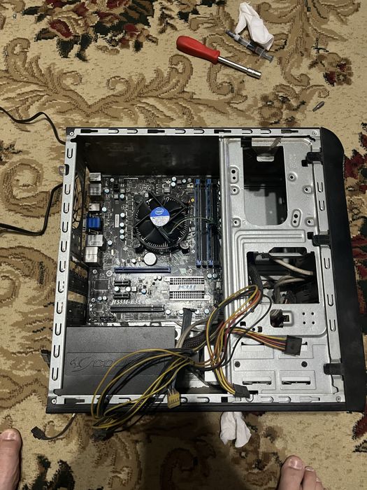 Продам мат плату процессор озу и видеокарту