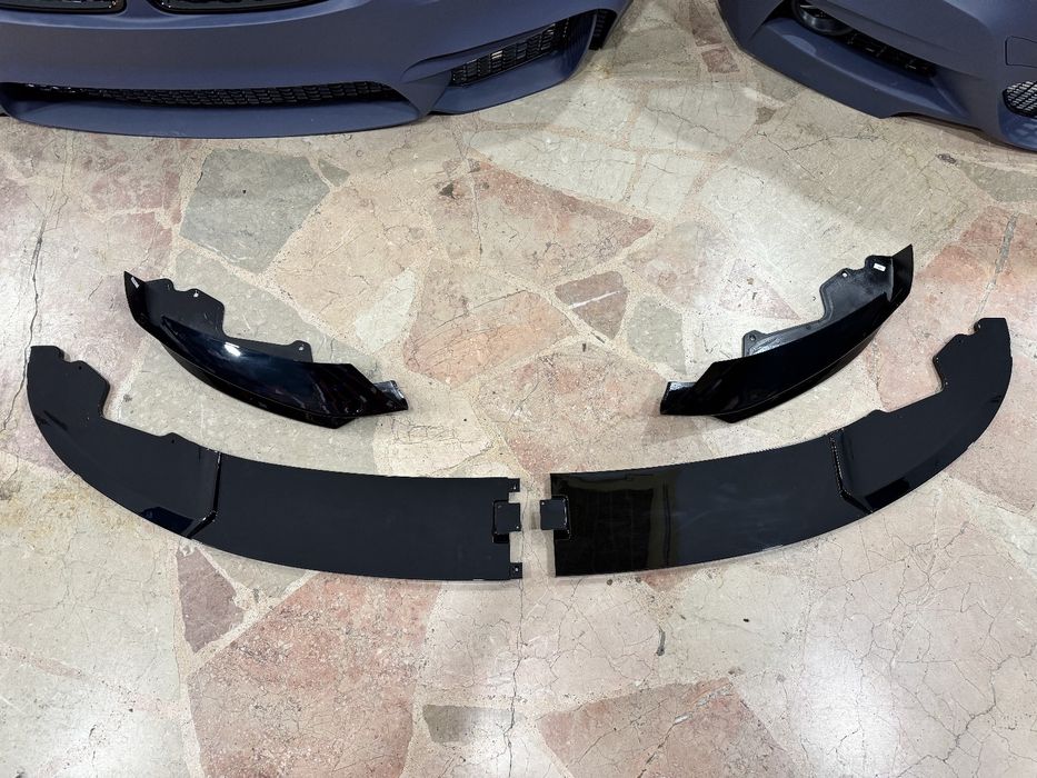 Prelungire lip spoiler sport bara fata BMW Seria 4 F32  pentru Bara M