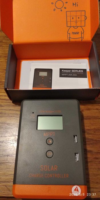 Charger solar MPPT 20A 12,24V/Charger 10A baterii 12V LiFePO4-TESTATE