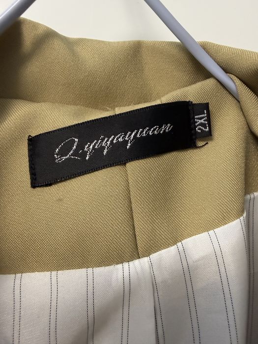пиджак бежевый оверсайз