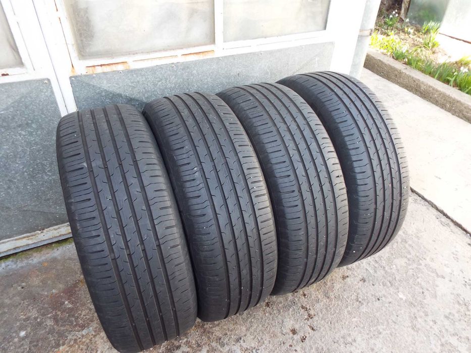 vand 4 anvelope de vara 205/60/16 continental ecocontact6 pret 500lei