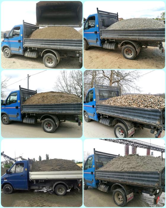PIATRA SORT NISIP Transport basculabil Craiova
