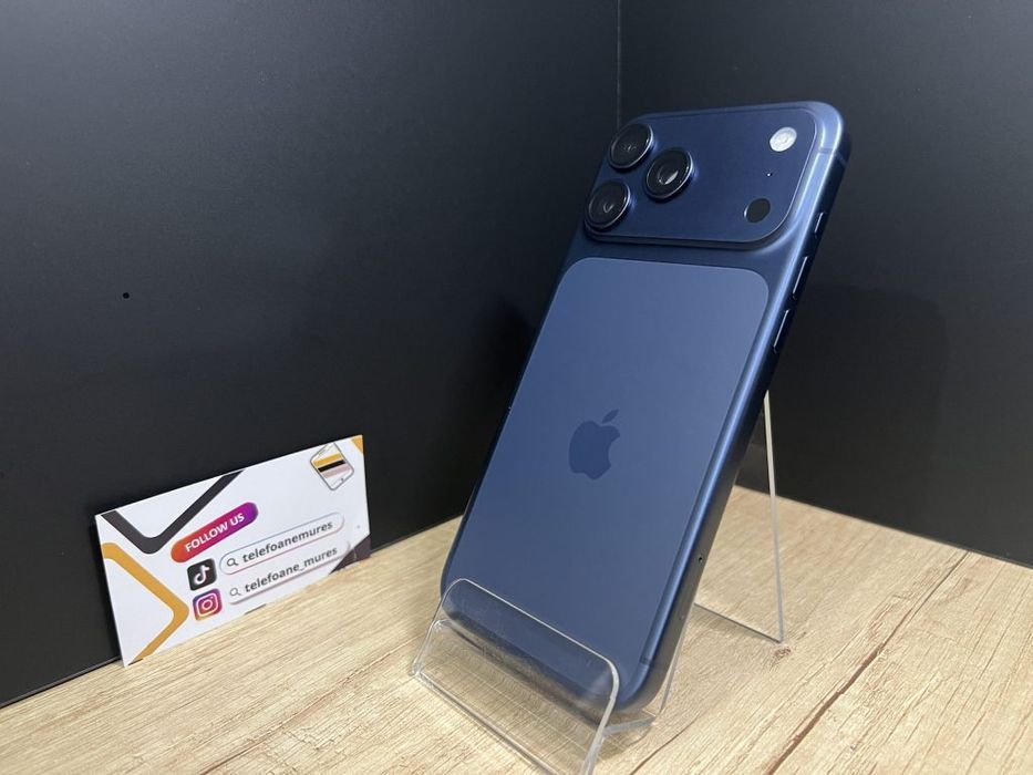 Iphone 17 Pro Max 256Gb Deep Blue Second-Hand Foarte Bun 3 ani garanți