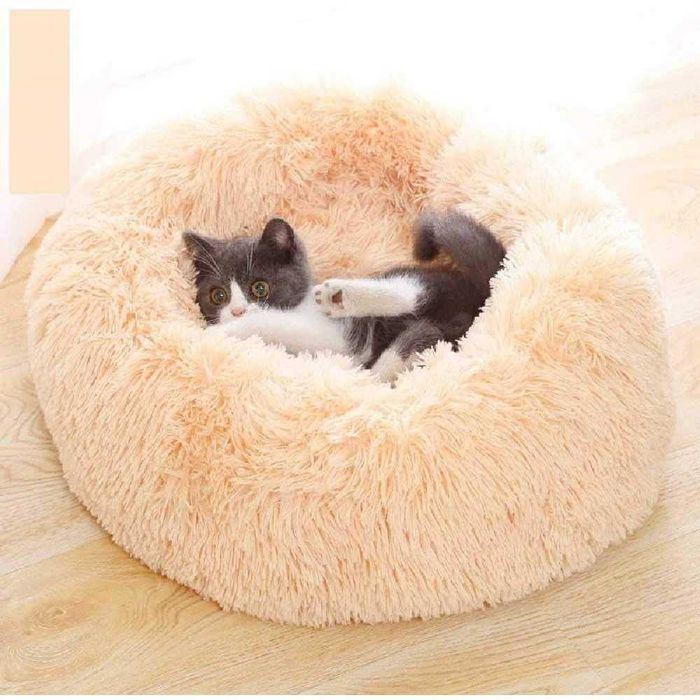 Меко пухкаво легло - гнездо за котка или куче 40, 50 и 60см диаметър